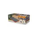 Inflatable double mattress BESTWAY ROLL & RELAX, 203 x 152 x 22 cm