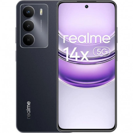 Nutitelefon Realme 14x 5G, 6+128GB, must