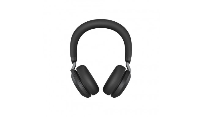 JABRA Evolve2 75 on-ear Bluetooth juhtmevaba aktiivse mürasummutusega USB-C mürasummutav must optime
