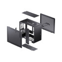 Jonsbo U4 Mini Mesh Micro-ATX Case - Black