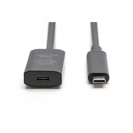 USB 3.2 Gen2 pikenduskaabel USB-C–USB-C, 5m