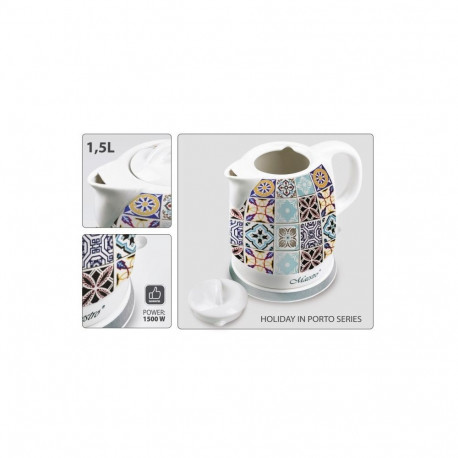 MAESTRO MR-066-PORTO keraamiline elektriline veekeetja