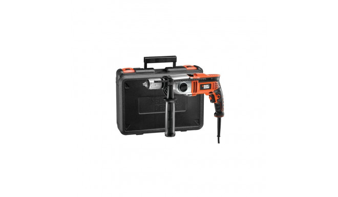 1100W 13mm BLACK+DECKER lööktrell must