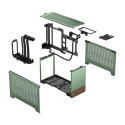 Fractal Design Terra väike vormitegur roheline