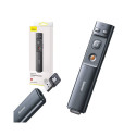 Baseus Orange Dot Multifunctionale remote control for presentation, with a laser pointer - gray