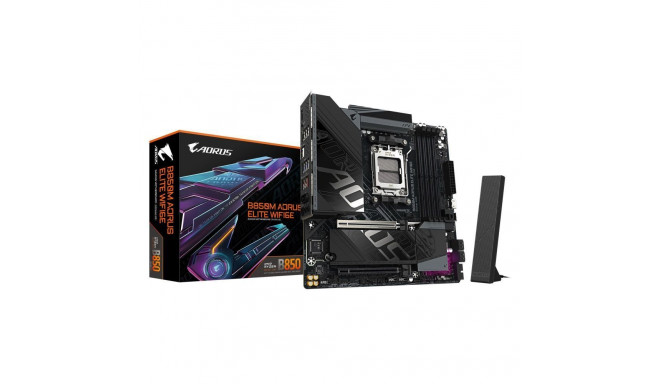 Gigabyte Mainboard||AMD B850|SAM5|Micro-ATX|Memory DDR5|Memory slots 4|B850MAELTWF6E
