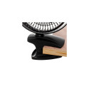 AD 7342 black Wentylator biurkowy z klipsem |akumulatorowy| 15,5 cm | 360° obrót| usb-c |