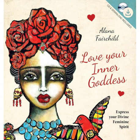 Book & CD - Love Your Inner Goddess 16.7x16.7x1.7 cm 350 g
