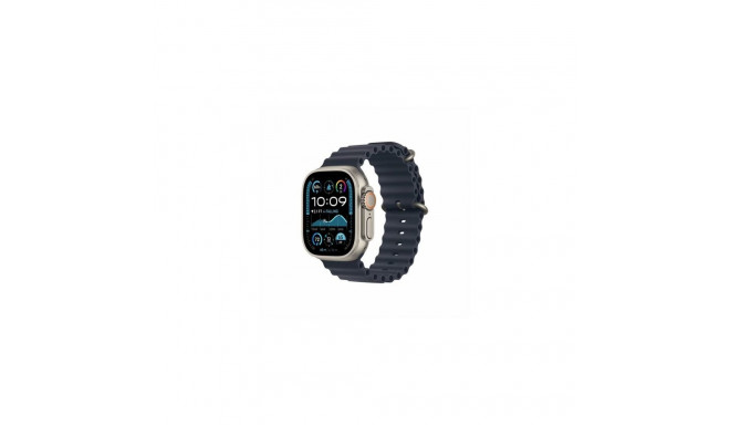 Apple Watch Ultra 2 GPS + Cellular 49mm Titanium Case with Navy Ocean Band EU MX4D3