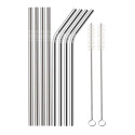 AG371A METALOWE SŁOMKI KPL 10 EL. SILVER AG371A METALOWE SŁOMKI KPL 10 EL. SILVER