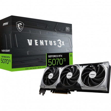 GeForce RTX 5070 Ti 16G VENTUS 3X OC (DLSS 5, 3x DisplayPort, 1x HDMI 2.1)