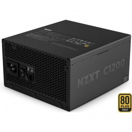 toiteplokk C1200 Gold ATX 3.1 1x 16-Pin videokaardi pistik kaablihaldus 1200W, must