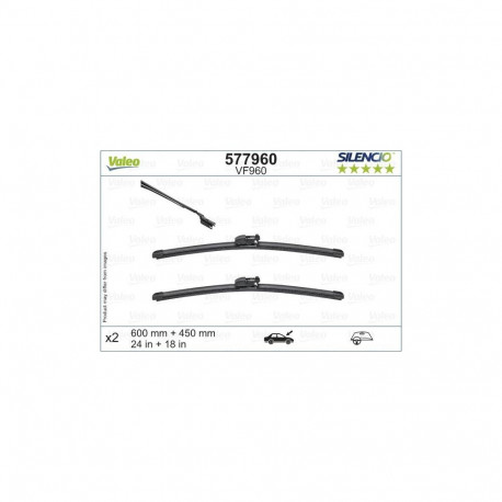Valeo Silencio XTRM 600+450mm 577960 raamita kojamehed