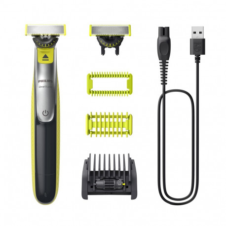 Philips OneBlade Face + Body QP2834/23, 1x Original blade, 1x 360 blade, 5-in-1 comb (1,2,3,4,5 mm),