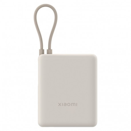 Akupank Xiaomi 10 000mAh 33W + USB-C kaabel, beež