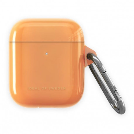 Airpods laadimiskarbiümbris Ideal of Sweden (1/2 gen) Clear Case, Orange Spritz