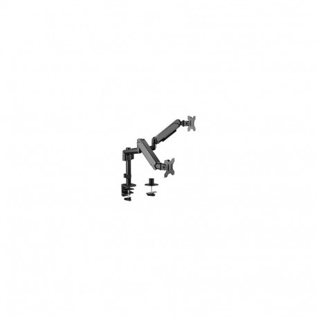 GEMBIRD MA-DA2P-01 Adjustable desk 2-display mounting arm 17-32inch up to 9 kg