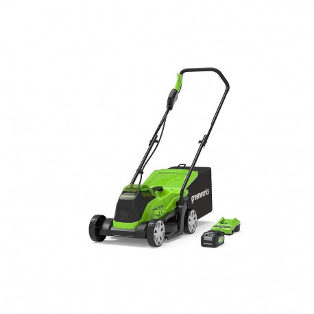 33 cm juhtmevaba muruniiduk Greenworks GD24LM33K4 - 2516107UB - laadija + 4Ah aku komplekt