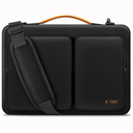 TECH-PROTECT DEFENDER BAG LAPTOP 13-14 BLACK/ORANGE
