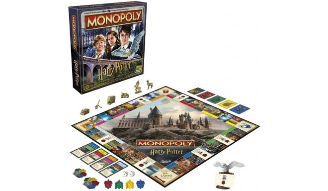 Hasbro tabletop game Monopoly Harry Potter FIN/SWE