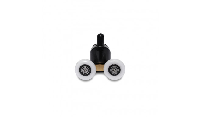 DOUBLE UPPER ROLLERS 23MM BLACK 2PCS