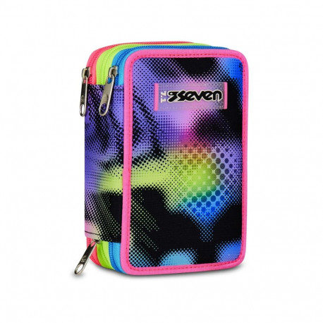 Täidetud pinal 3-lukuga Seven Write Down assortii