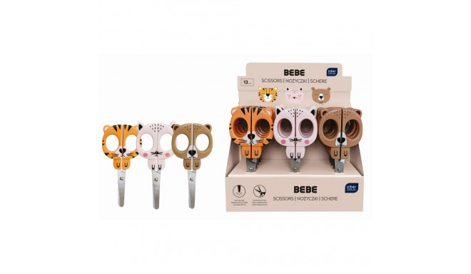 Käärid 13cm BEBE Friends assortii, Interdruk