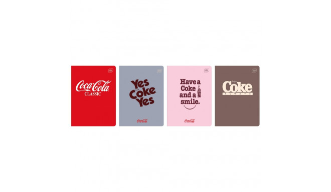 Kaustik A5 60 lehte 70g jooneline Hybrid Coca Cola, Interdruk