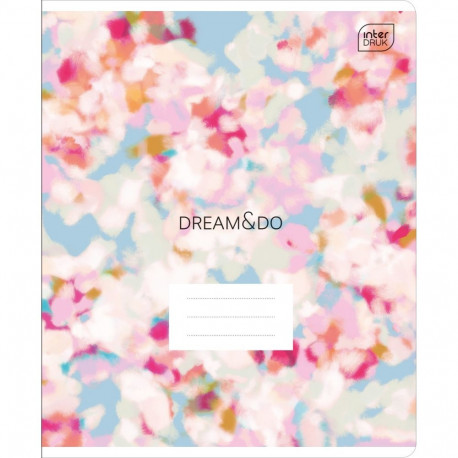 Kaustik 165x208 96 lehte, jooneline Notebook assortii Interdruk