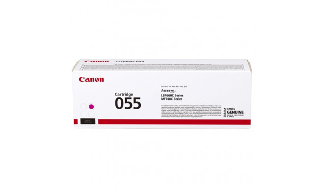 Tooner Canon 055Magenta 2100lk LBP663Cdw LBP664Cx/Cdw MF742Cdw MF744Cdw MF745Cdw MF746Cx