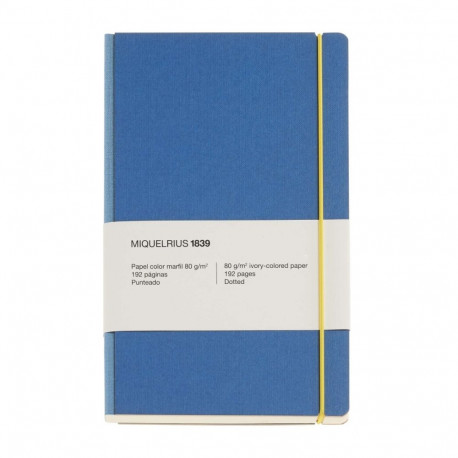 Märkmik Retro Collection Blue 130 x 210 x 15 mm, 96 lehte, täpiline sisu Miquelrius