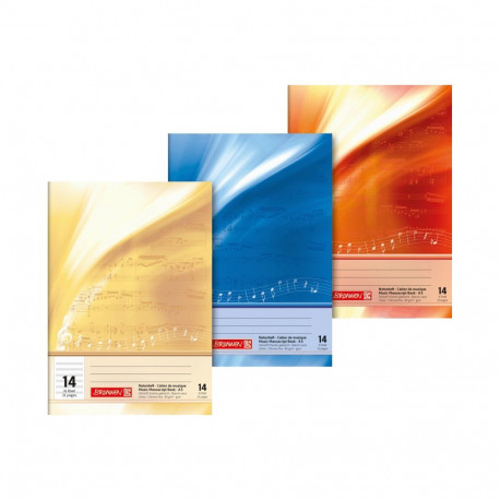 Noodivihik A5, 16 lehte, pikuti, Brunnen