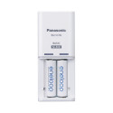 Akulaadija Panasonic eneloop BQ-CC50 + 2x1900mAh AA akut, AA/AAA 2 laadimiskanalit, aeg 12h