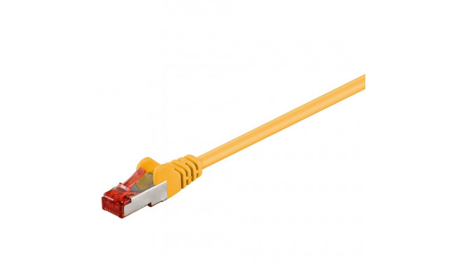 Võrgukaabel Cat6 S/FTP 2.0m, kollane, PiMF, LSZH, CU
