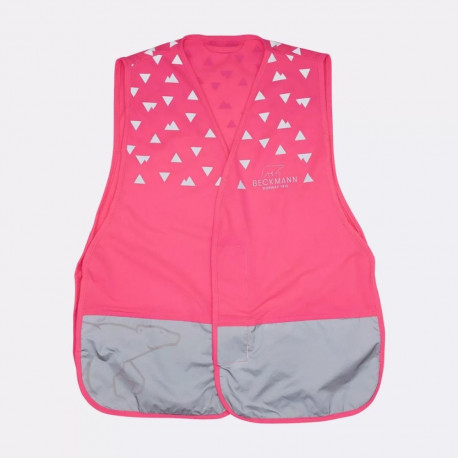 Helkurvest lastele B-SEEN & SAFE Beckmann, pikkusele 116-140cm, roosa