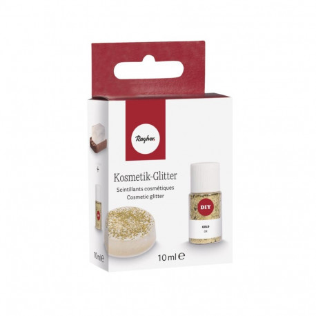 Kosmeetiline glitter Rayher 10ml kuld, seebile