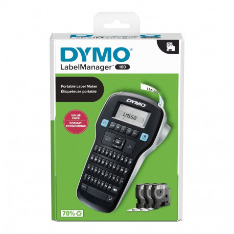 Etiketiprinter DYMO LABELMANAGER 160 (+ 3 markeerimislinti)