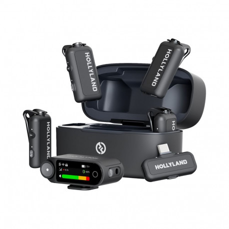 Hollyland LARK MAX 2 Combo 4-Person Version with Camera RX + USB-C RX