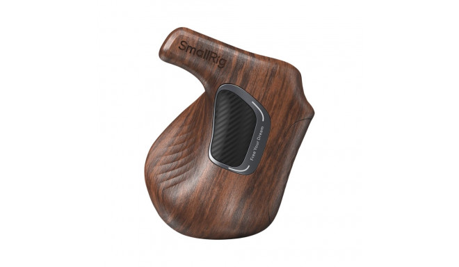 SmallRig 5161 ImageGrip Series Wooden Handle with NATO Clamp (Left Side)