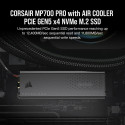 Corsair MP700 PRO 1 TB M.2 PCI Express 5.0 NVMe 3D TLC NAND