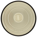 Staub Tajine 28cm round, cream cast iron, Tagine specialities