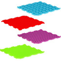 Montessori sensoorne puzzle matt jalamassaažiks 8 tükki