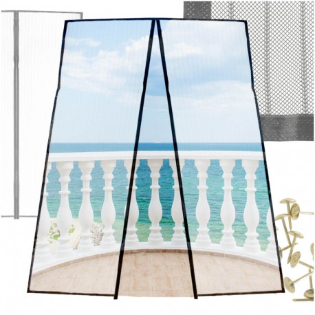 LUARO magnetvõrk ustele vastupidav tugev magnet 110x210cm