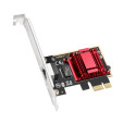 Cudy PE25 2.5G Ethernet PCIe Adapter Realtek Chipset VLAN Jumbo Frame Flow Control Must