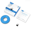Cudy WU650 AirNano AC650 Dual Band WiFi USB Adapter Nano Size USB 2.0 Plug and Play Musta