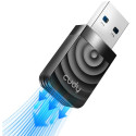 Cudy WU1300S AirMax AC1300 Dual Band WiFi USB Adapter USB 3.0 High Speed High Gain Black