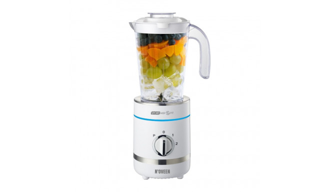 Noveen SB2100 Sport Blender 500W 6 Blades + Pulse + Grinder + LED 2x600ml + 300ml Bottles BPA-Free W