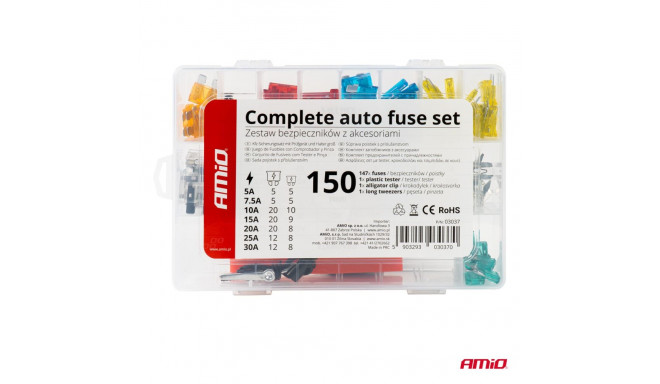 Kaitsmete multikomplekt 150 osa