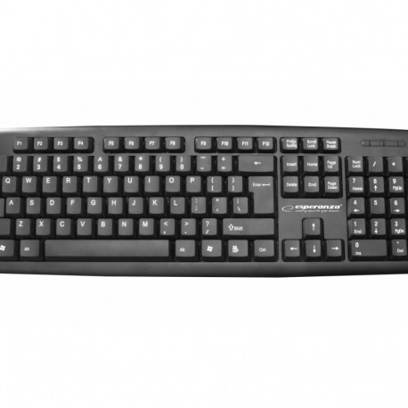 Teclado estándar con cable USB AMARILLO