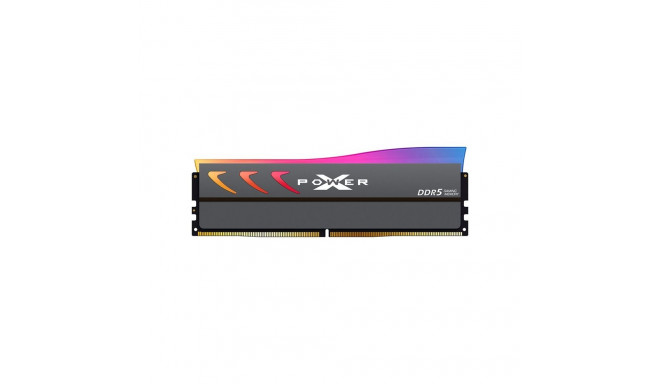 SILICON POWER DDR5 XPOWER Storm RGB Gaming DDR5 32GB 2x16GB 6000MHz CL30 1.35V UDIMM Gray
